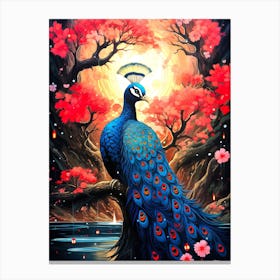 Peacock 5 Canvas Print