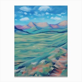 Desert Mountains Canvas Print