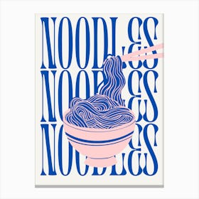 Noodle Night Canvas Print