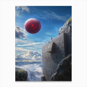 Red Ball Canvas Print