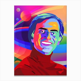 Carl Sagan Canvas Print