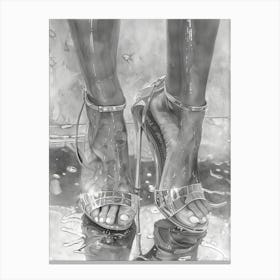 High Heeled Shoes 14 Canvas Print