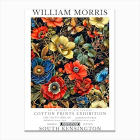 William Morris Exhibition 4 Canvas Print