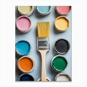 Paint Brush Canvas Print