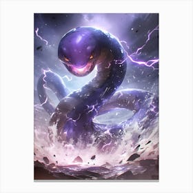 Arbok Pokemon Canvas Print