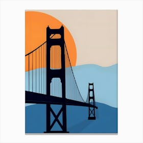 Golden Gate Bridge Canvas Print