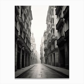 Santander, Spain, Photography In Black And White 1 Canvas Print