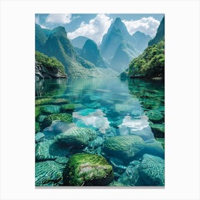 Luoyang Lake Canvas Print