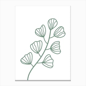 Ginkgo Leaf Canvas Print