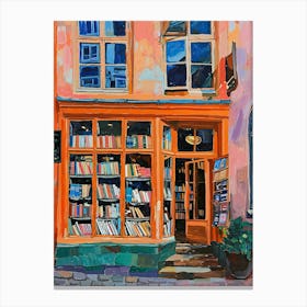 Copenhagen Book Nook Bookshop 2 Canvas Print