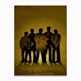 The Usual Suspects Inspired 1 Canvas Print