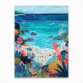 Tropical Beach Canvas Print