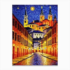 Starry Night 3 Canvas Print