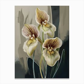 SLIPPER ORCHIDS Canvas Print