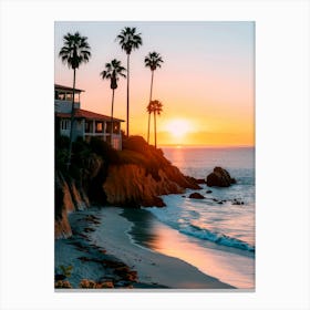 California Dreaming - Laguna Beach Sunrise Canvas Print