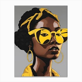 Afrofuturism , Pop art Canvas Print