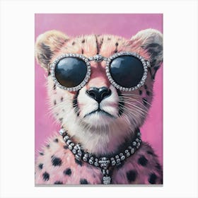 Pink Cheetah 2 Toile