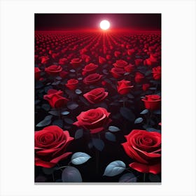 Red Roses 9 Canvas Print