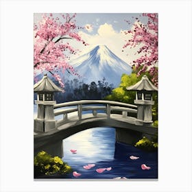 Asian Bridge Canvas Print