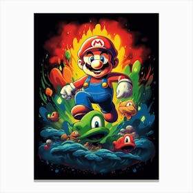 Mario Bros 49 Canvas Print