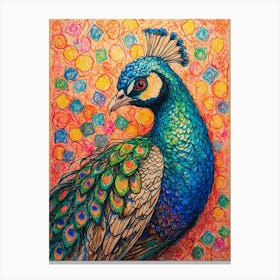 Peacock 7 Canvas Print