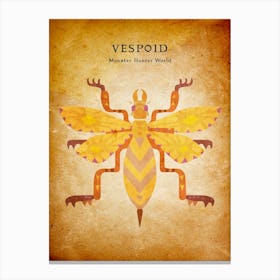 Vespoid Vintage Canvas Print