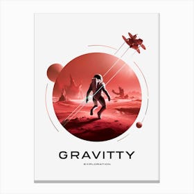 Gravity 3 Canvas Print