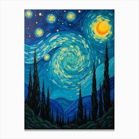 Starry Night 231 Canvas Print