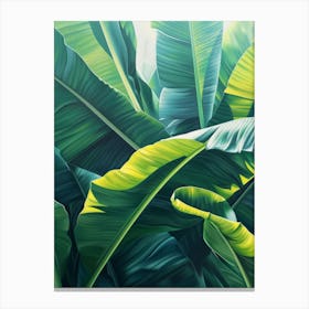 Banana Leaves 7 Canvas Print