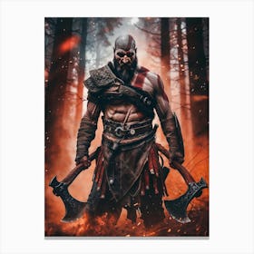 God Of War 1 Canvas Print