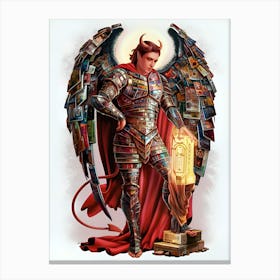 Devils And Angels Canvas Print