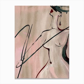 Nude Woman Canvas Print