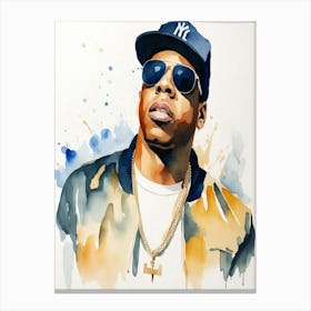 Shawn Corey Carter_Jay-Z 7 Canvas Print