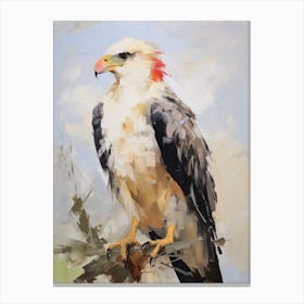 Bird Painting Crested Caracara 3 Canvas Print