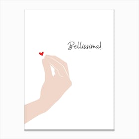 Bellissima! Canvas Print