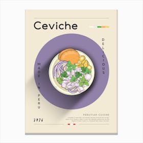 Ceviche 1 Canvas Print