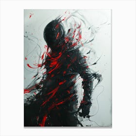 Splatter Art Canvas Print