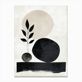 Myitkyina Stone Park Bauhaus Minimalist Canvas Print