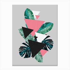 Leaf composition Canvas Print