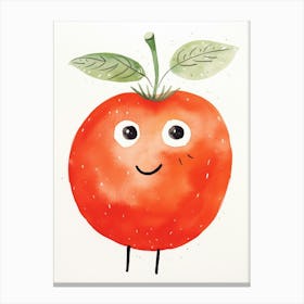 Friendly Kids Tomato 2 Canvas Print