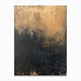 'Black And Gold' 4 Canvas Print