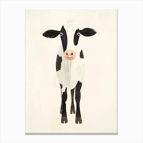 Quirky cow illustration 1 Canvas Print