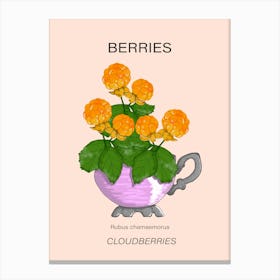 Cloudberries Canvas Print