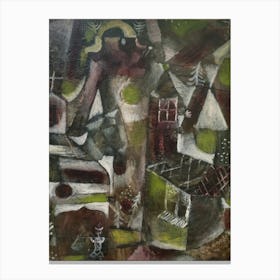 House In The Forest Canvas Print