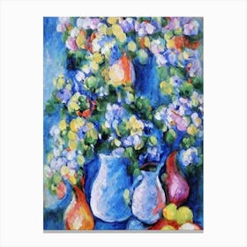 Pepino Flowers Classic Fruit Canvas Print