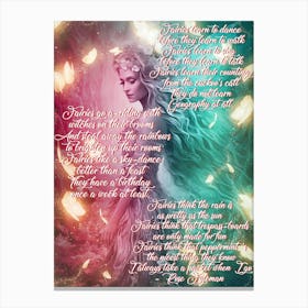 Fairy Song Canvas Print