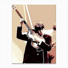 the Beatles Paul McCartney 5 Canvas Print