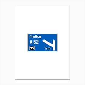 Town Called Malice Canvas Print