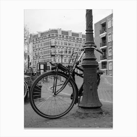 Amsterdam Street Scene Canvas Print