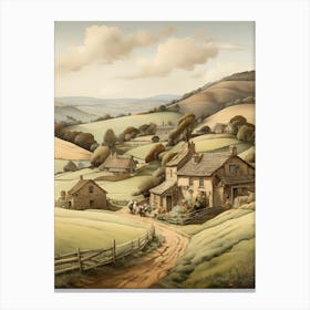 Country Scene 2 Canvas Print